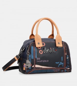 Torebka Anekke Nagare Medium Bowling Bag Damskie | 691SZKMRG
