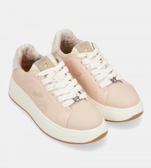 Trampki Anekke Peace & Love Pink Sneakers Damskie | 951RKYUZP