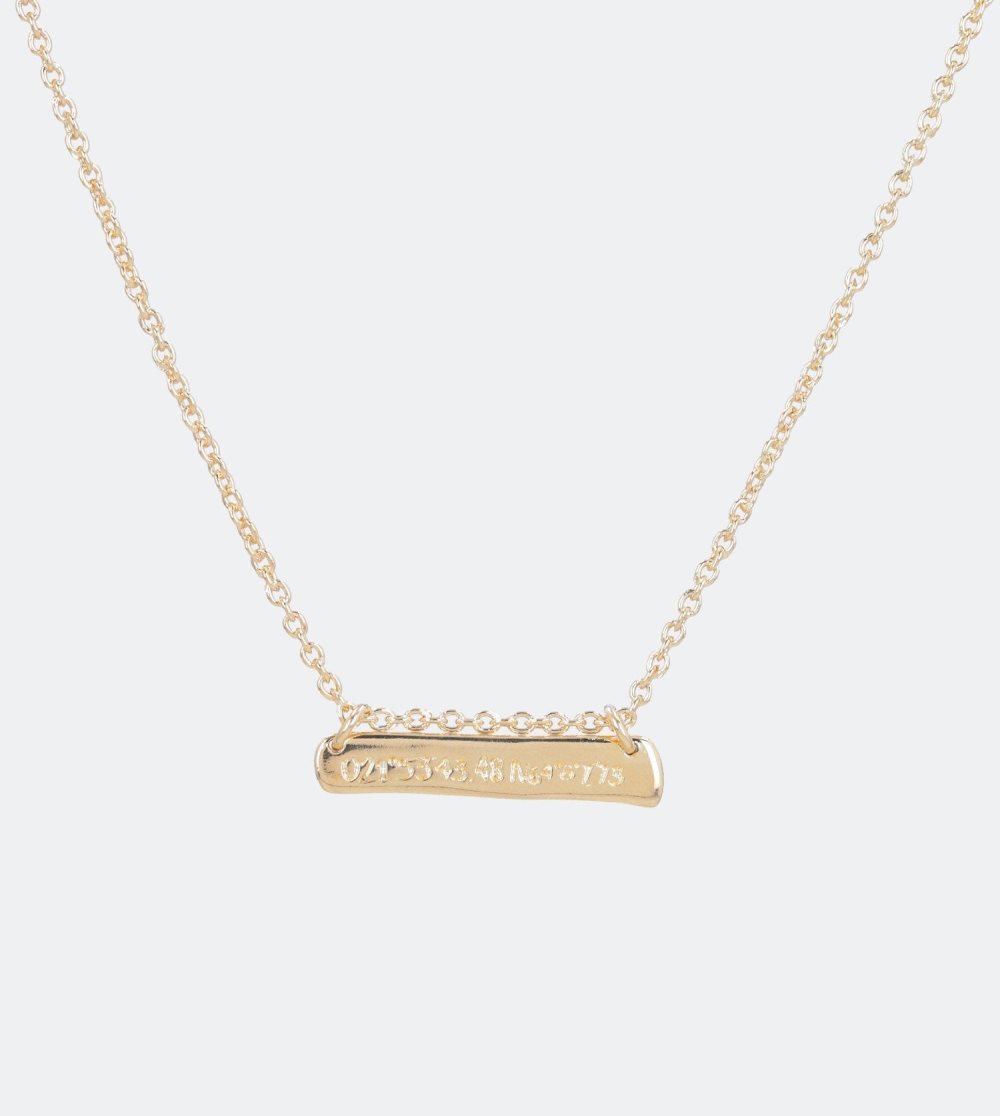 Biżuteria Anekke Golden Rune Pendant Damskie | 970TOYMNI