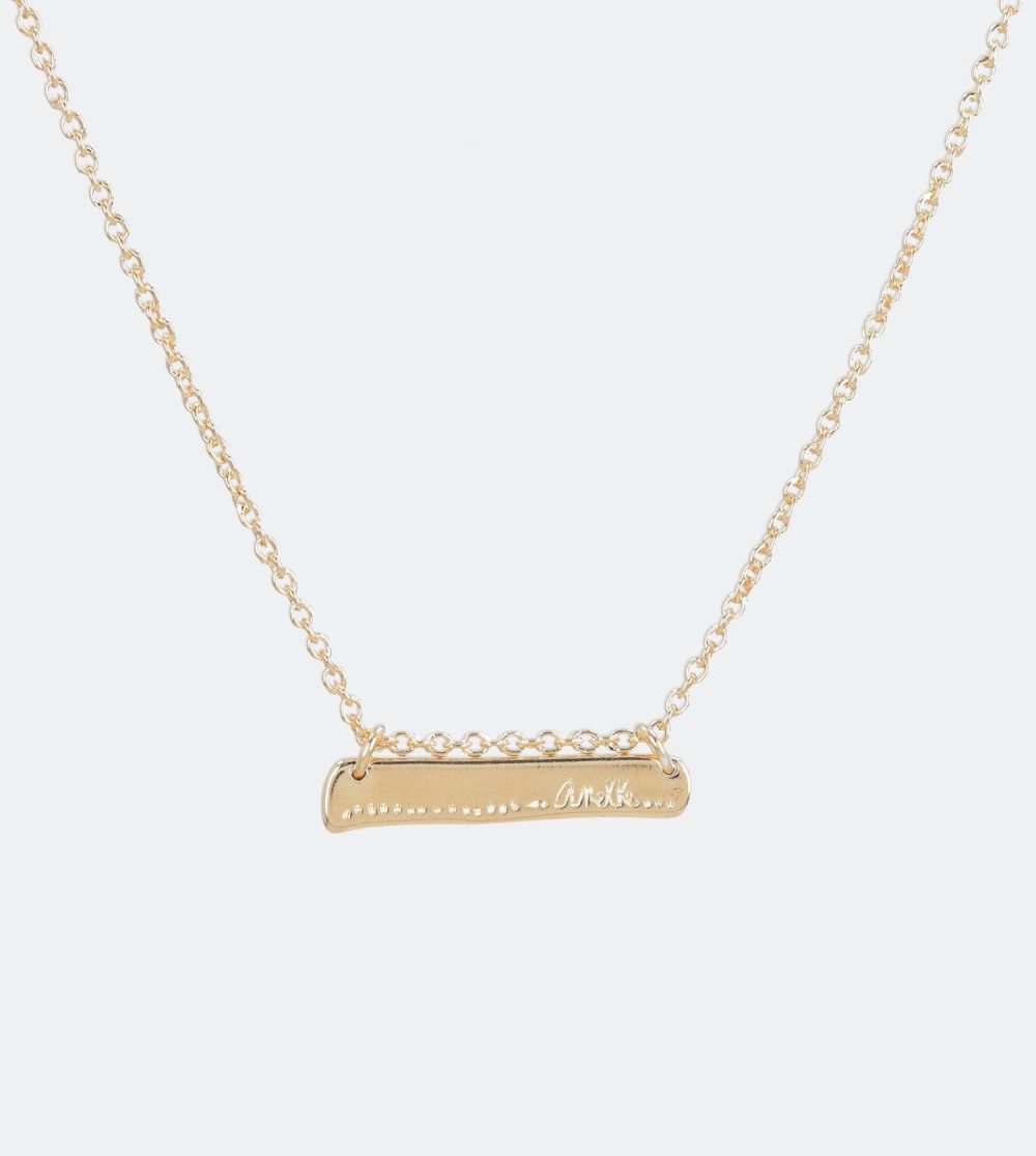 Biżuteria Anekke Golden Rune Pendant Damskie | 970TOYMNI