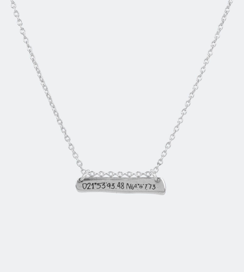 Biżuteria Anekke Silver Plated Rune Pendant Damskie | 034TEFOUS
