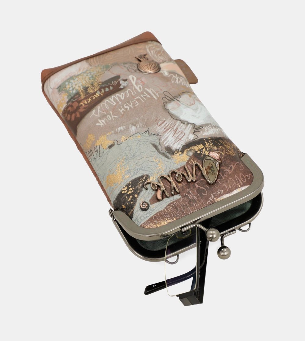 Glasses Cases Anekke Outer 3-in-1 Wallet Bag Damskie | 251UHVYXB