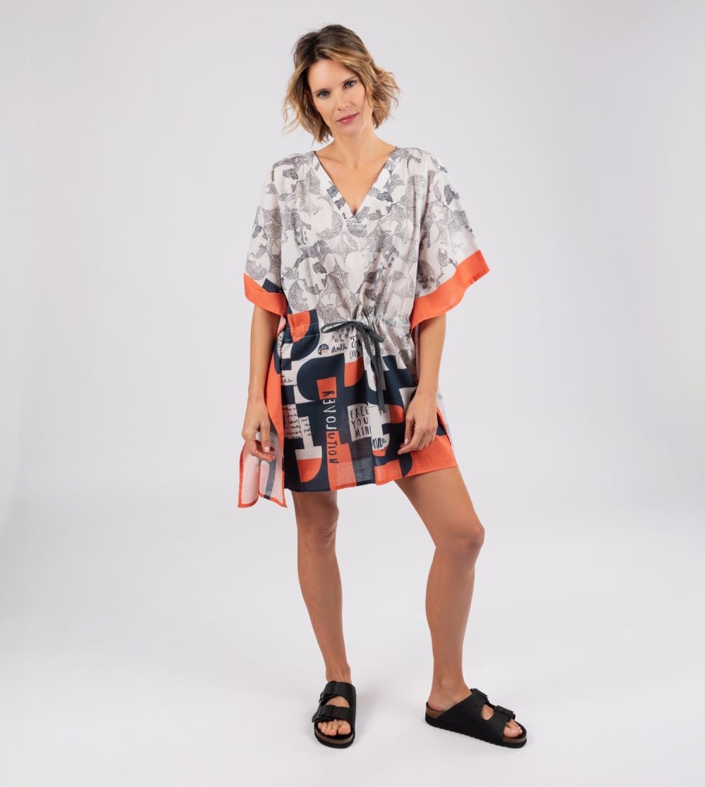 Kaftan Anekke Psicodelic Kaftan Damskie | 567CTZUHF