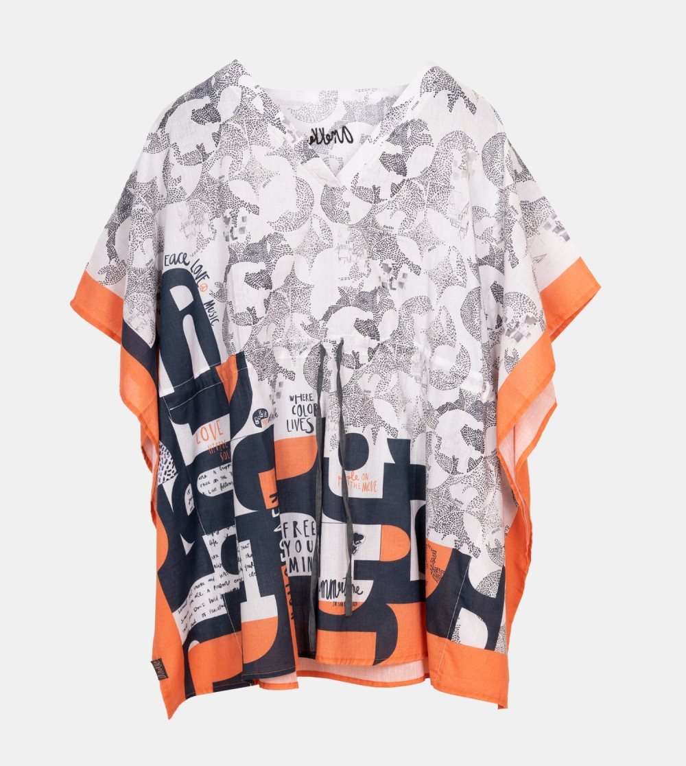 Kaftan Anekke Psicodelic Kaftan Damskie | 567CTZUHF