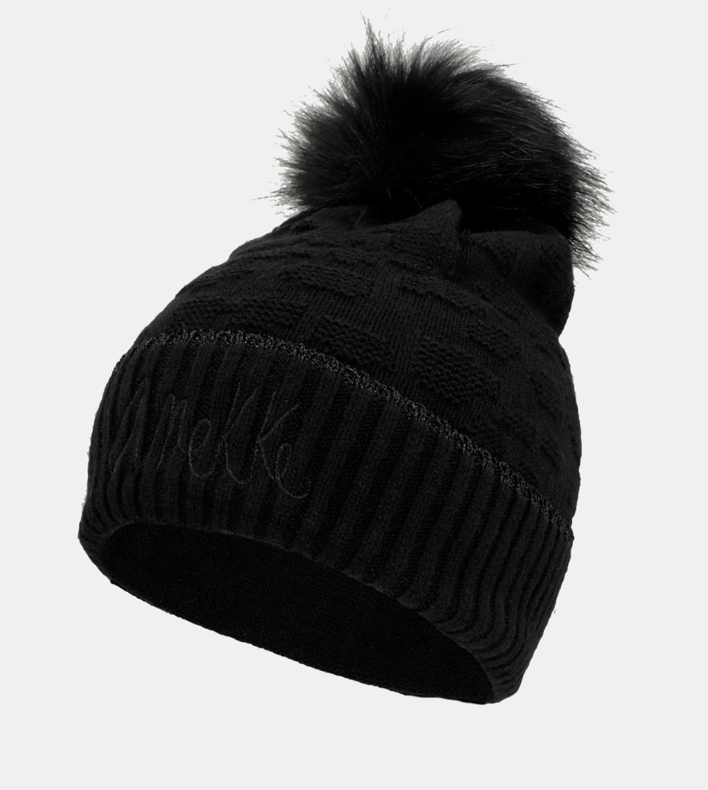 Kapelusz Anekke Black Shodo Wool Hat Damskie | 689DWHLVN