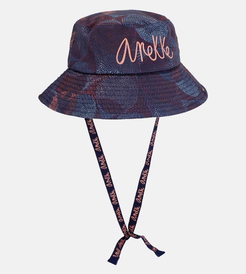 Kapelusz Anekke Blue Bucket Hat Damskie | 156JXZVGD