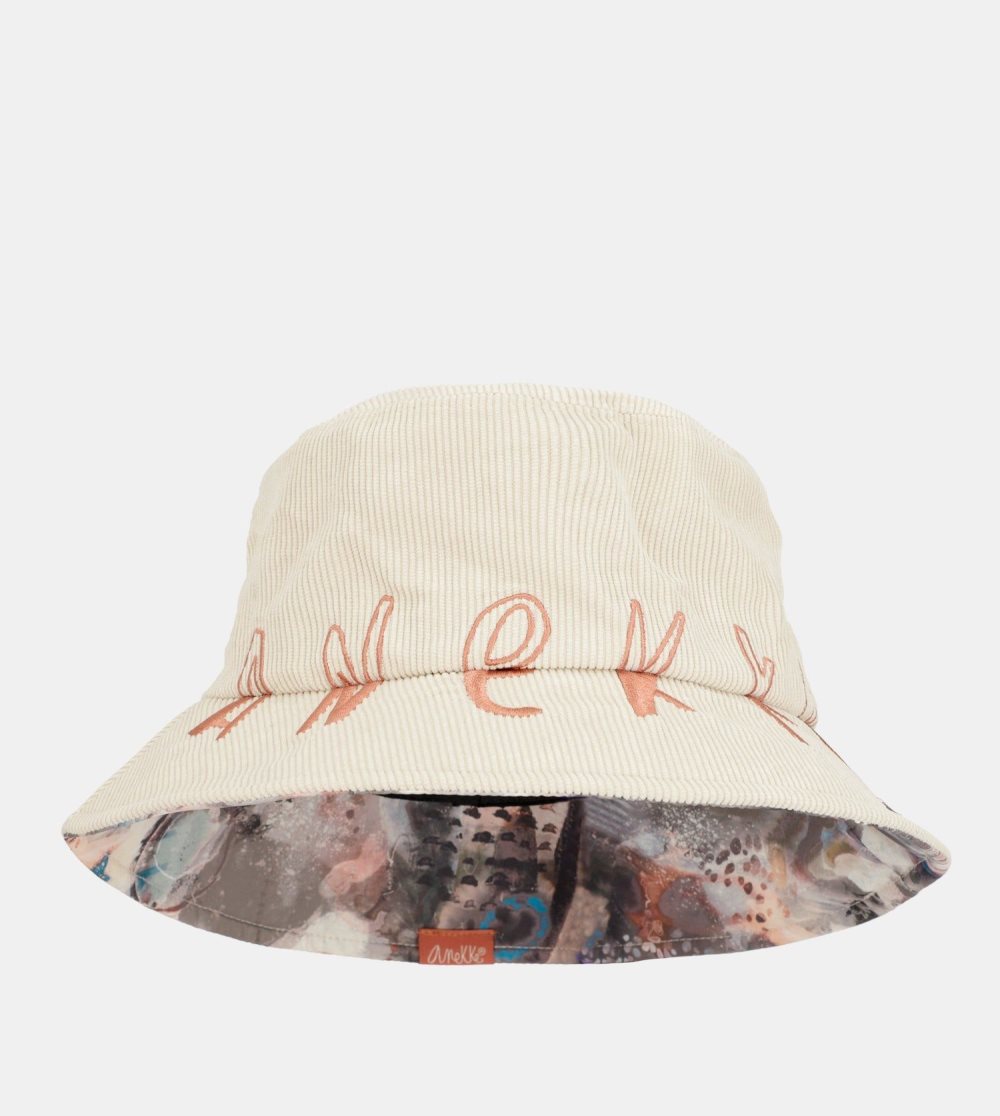 Kapelusz Anekke Contemporary Beige Bucket Hat Damskie | 231WMGXPV