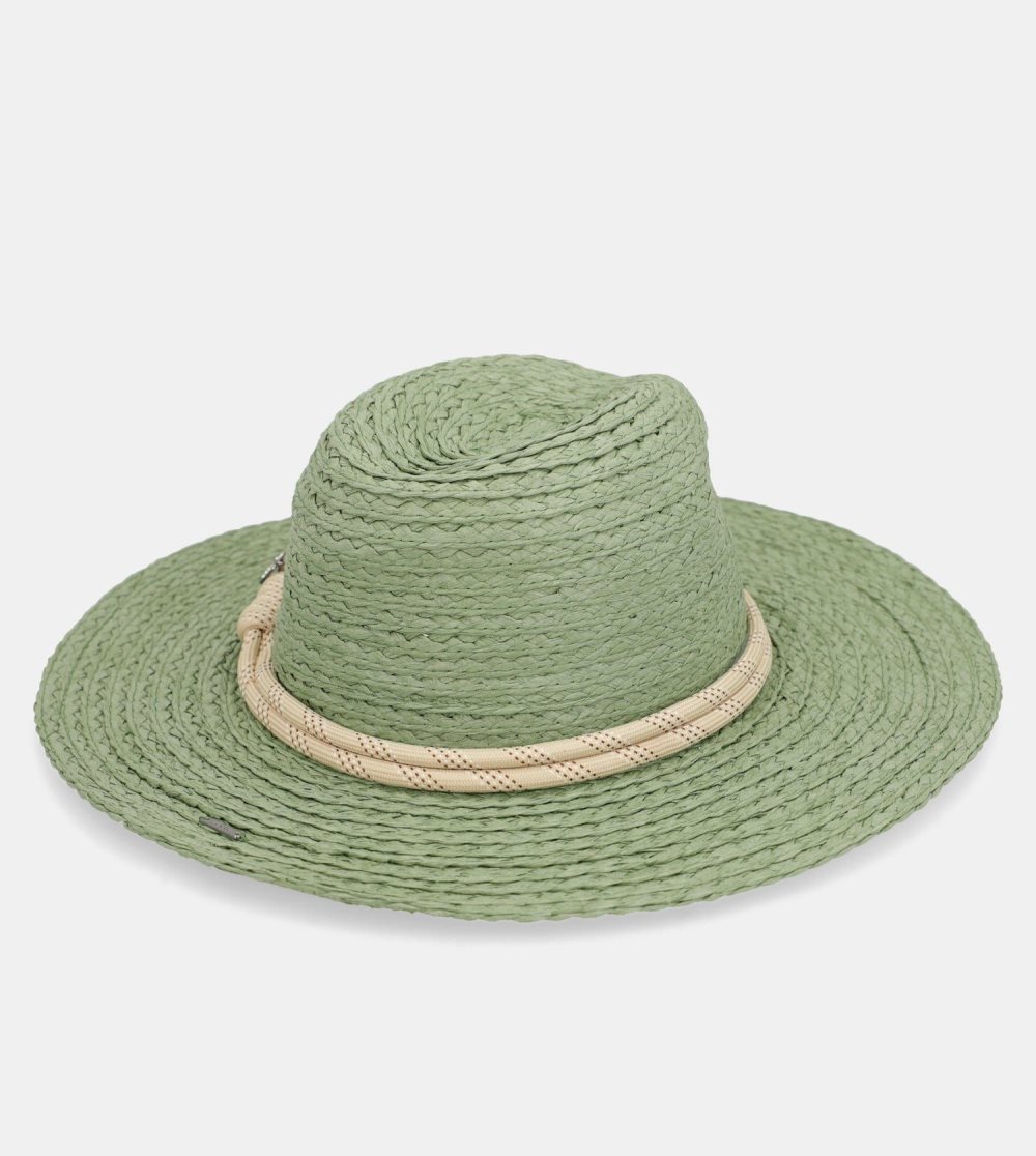 Kapelusz Anekke Green Raffia Hat Damskie | 529NMHAOW