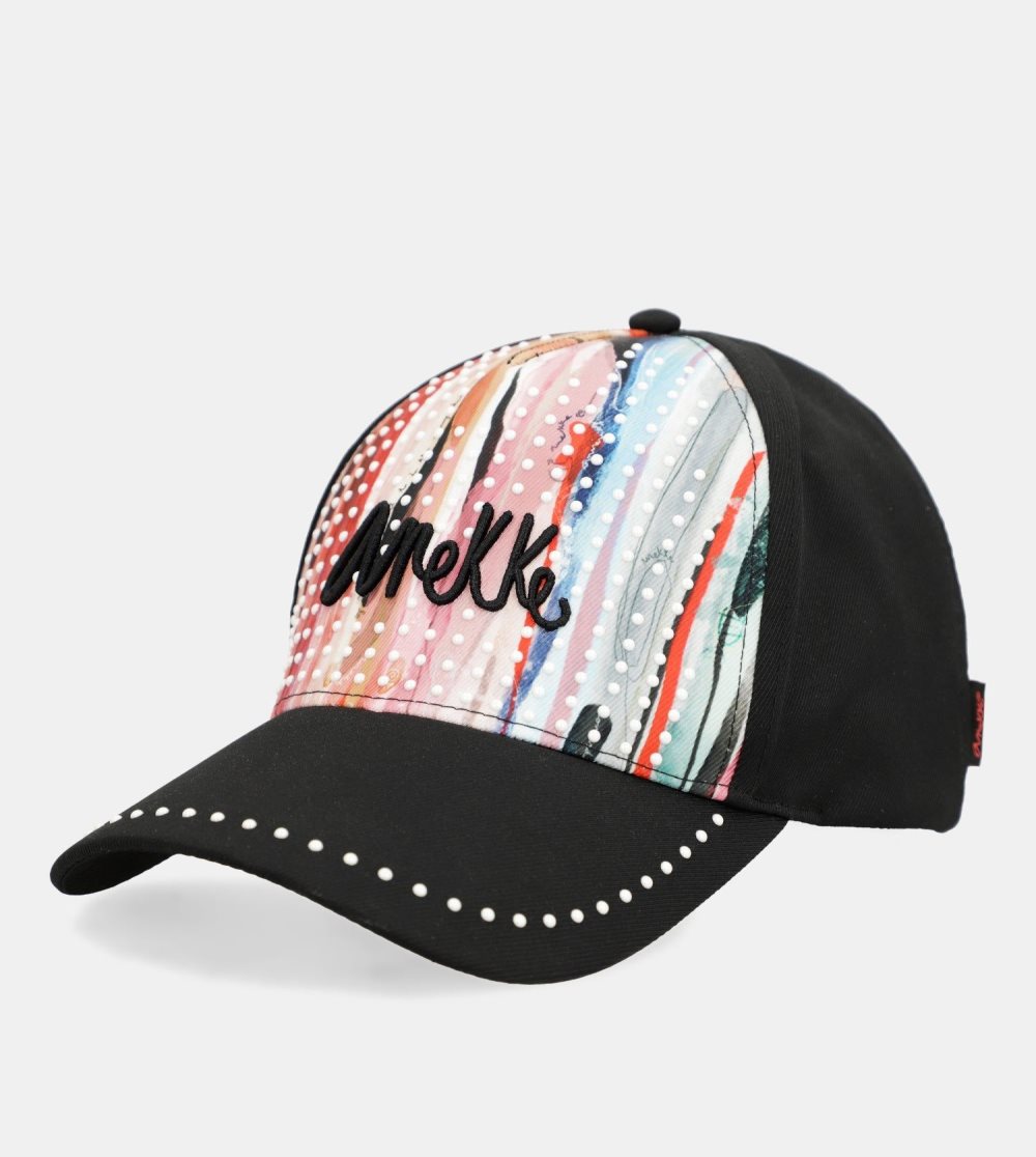 Kapelusz Anekke Hollywood Printed Cap Damskie | 049SBGHXD