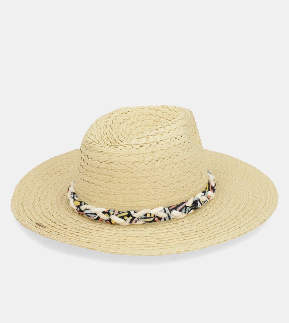 Kapelusz Anekke Raffia Hat, Brown Damskie | 719ERNUPC