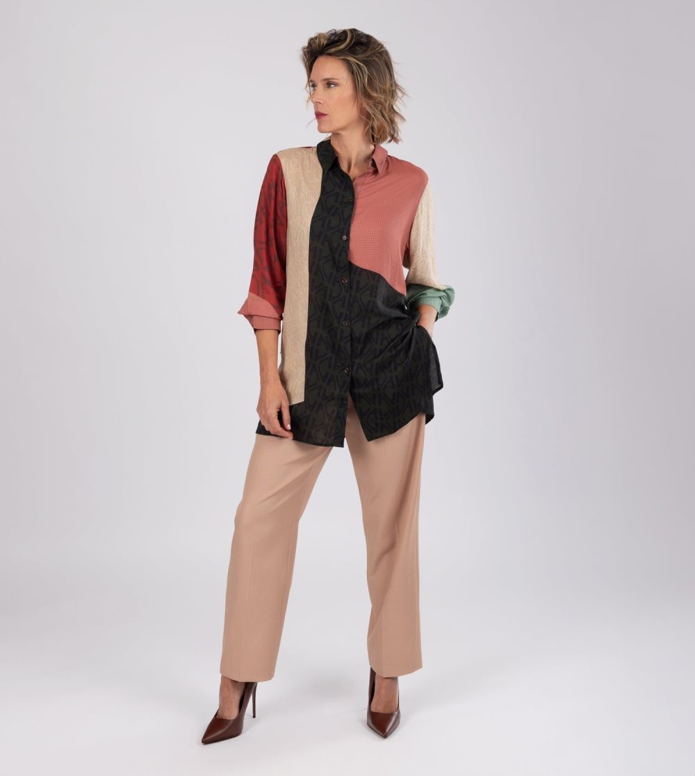 Koszule Anekke Colour Printed Shirt Damskie | 975YERJUB