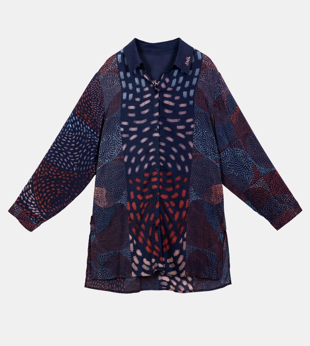 Koszule Anekke Psicodelic Shirt Damskie | 438URKIBJ