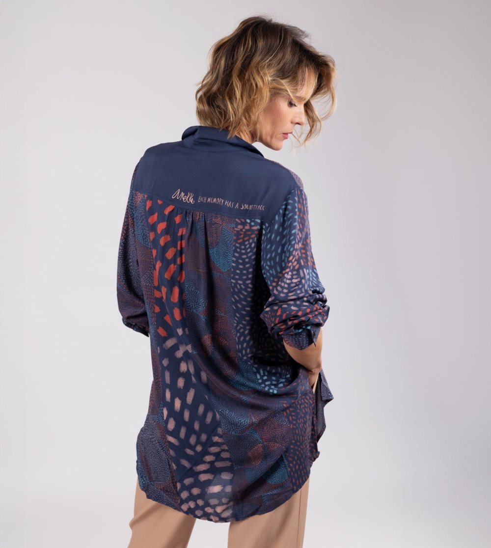 Koszule Anekke Psicodelic Shirt Damskie | 438URKIBJ