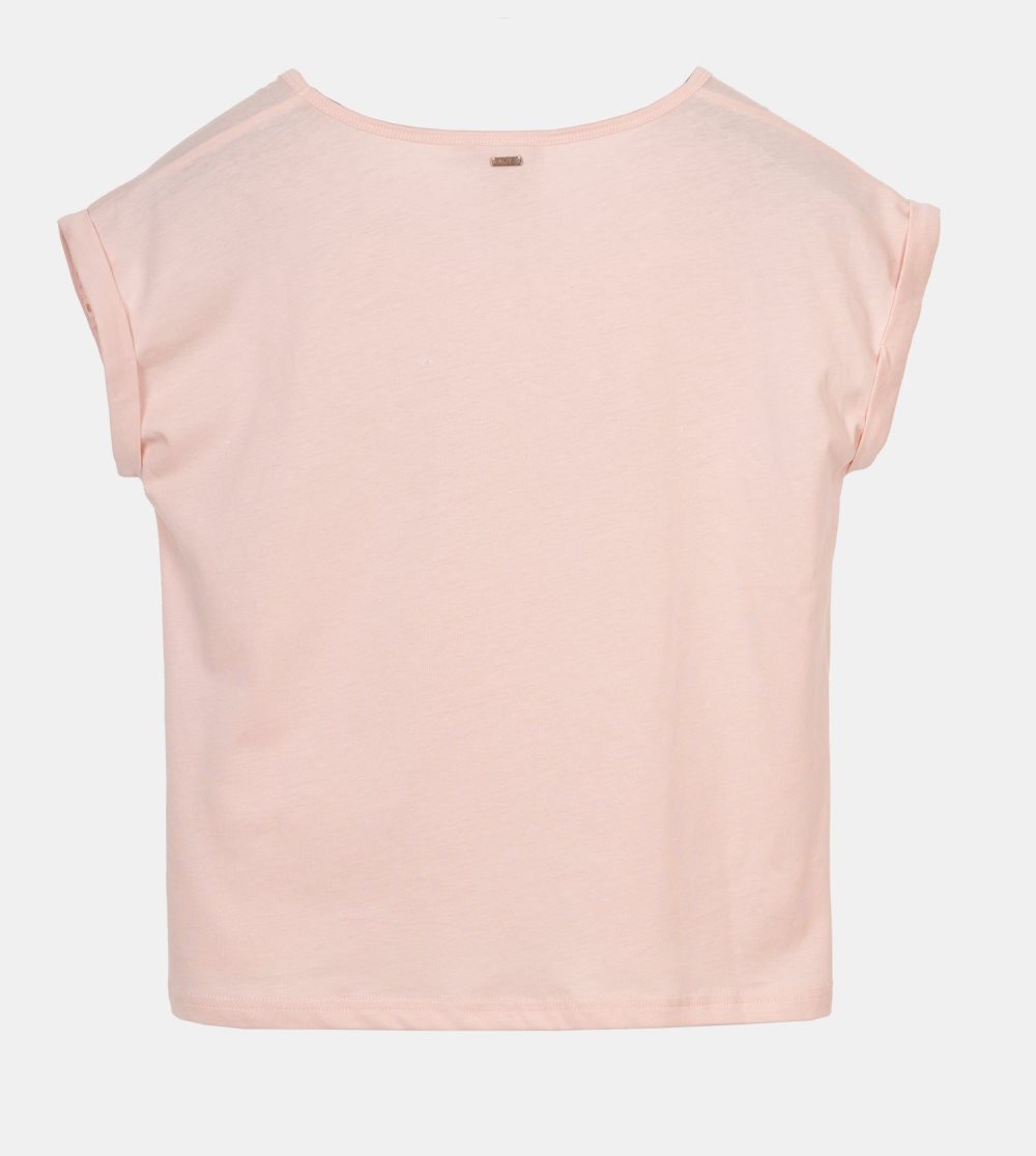Koszulki Anekke Pink T-shirt Damskie | 721BAVULF