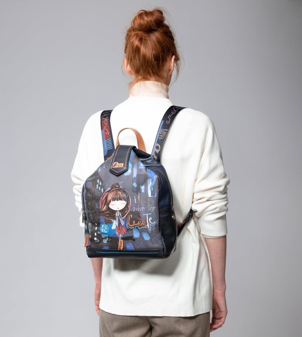 Plecaki Anekke Contemporary Flexible Medium Sized Backpack Damskie | 106BQUNSO