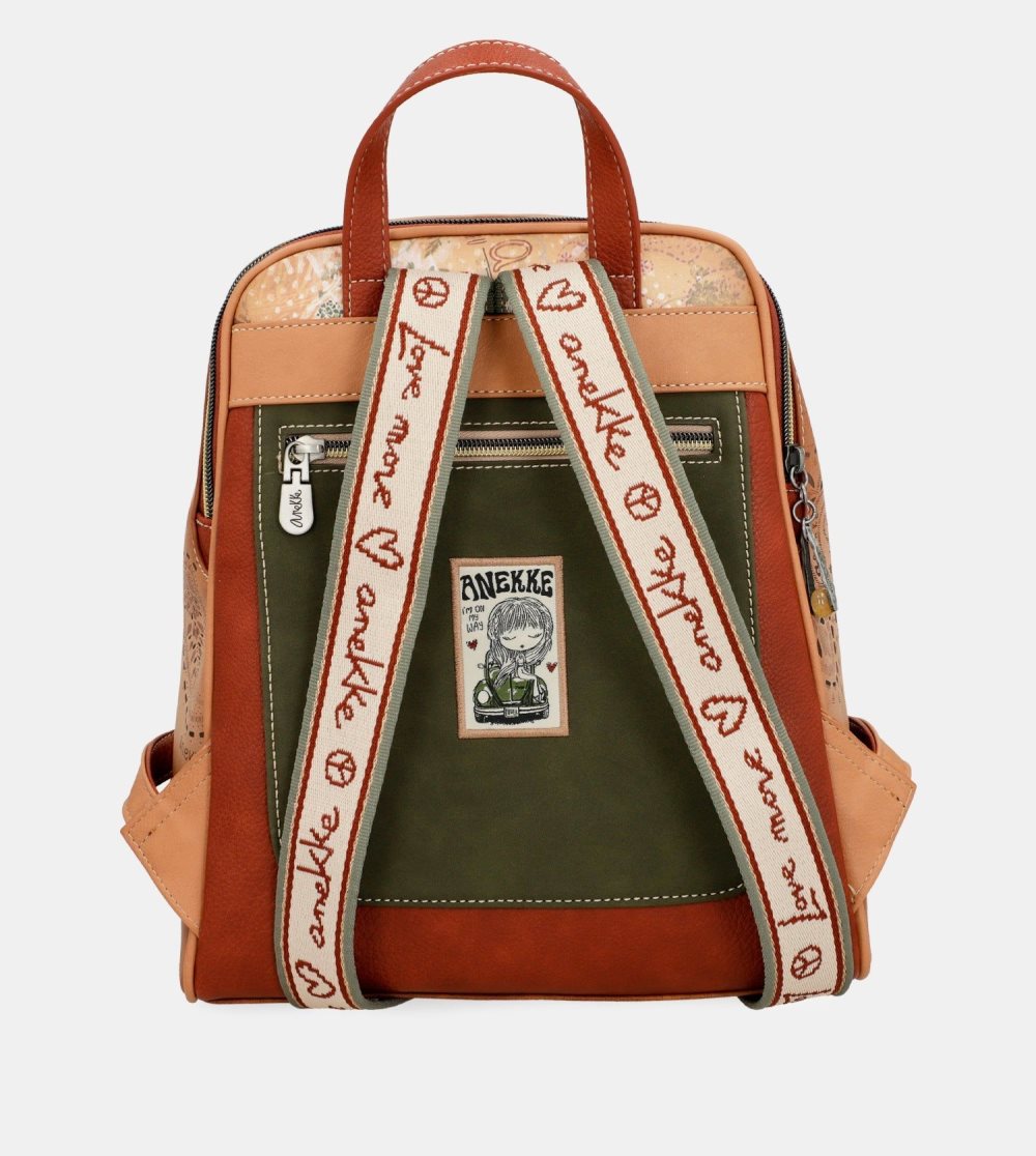 Plecaki Anekke Flowers 2-compartment Backpack Damskie | 408MHNEZT