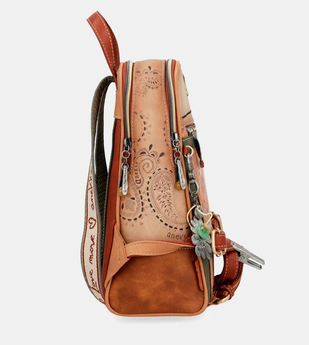Plecaki Anekke Flowers 2-compartment Backpack Damskie | 408MHNEZT