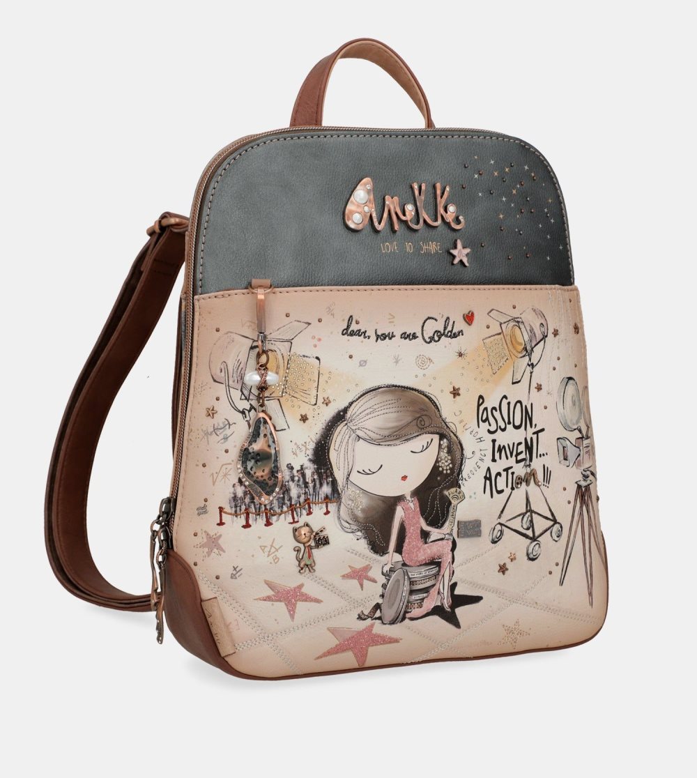 Plecaki Anekke Hollywood Backpack For Leisure Use Damskie | 573GBFJIR
