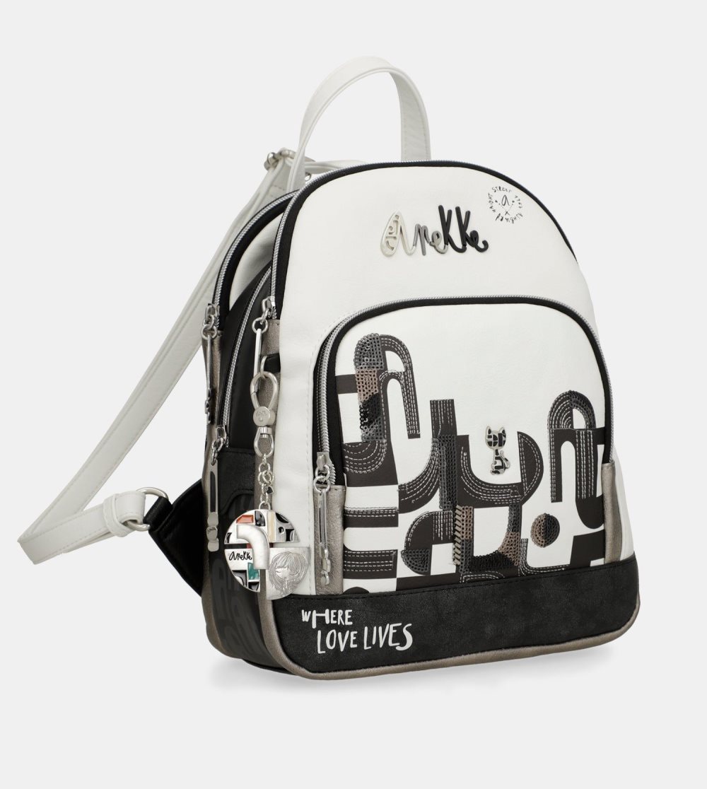 Plecaki Anekke Nature Sixties 3-compartment Backpack Damskie | 120LTKBPN