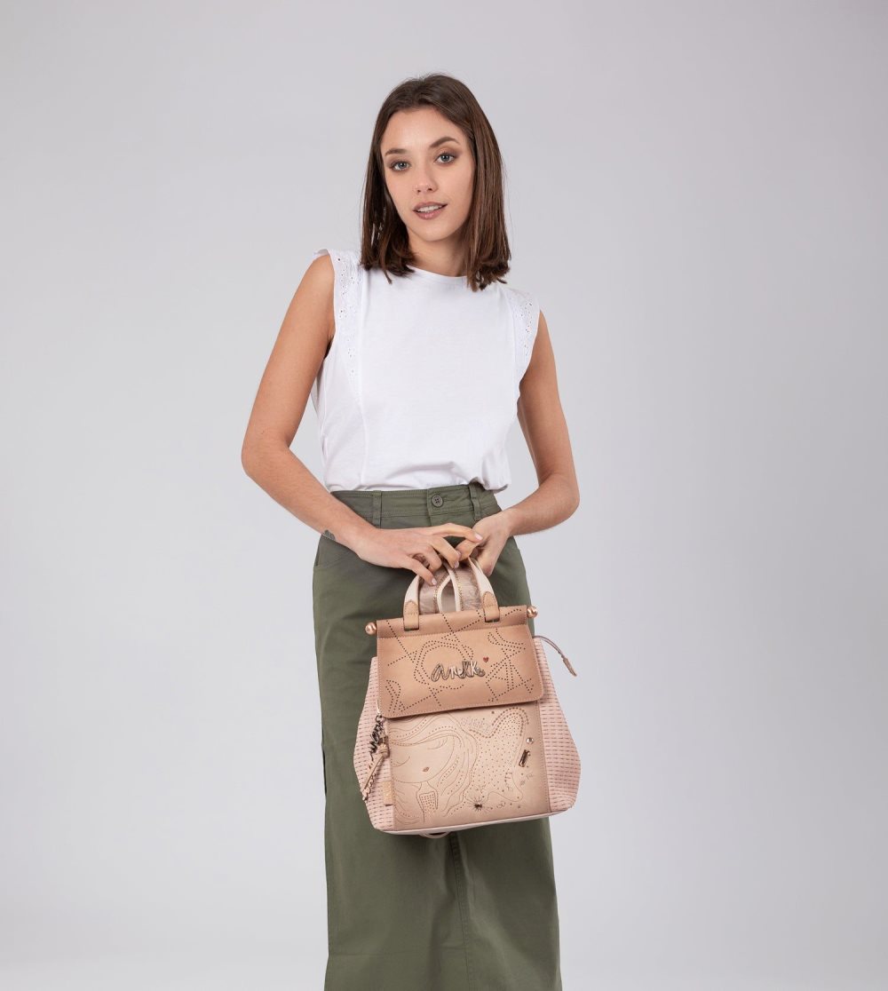 Plecaki Anekke Studio Nude Backpack With Flap Damskie | 015OGQRYT