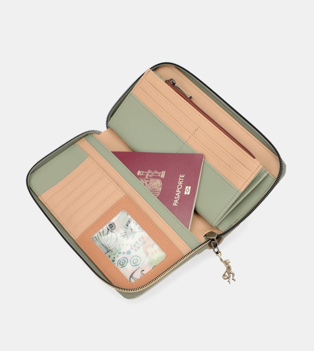 Portfele Anekke Amazonia Extra Large Rfid Wallet Damskie | 106STWAMG