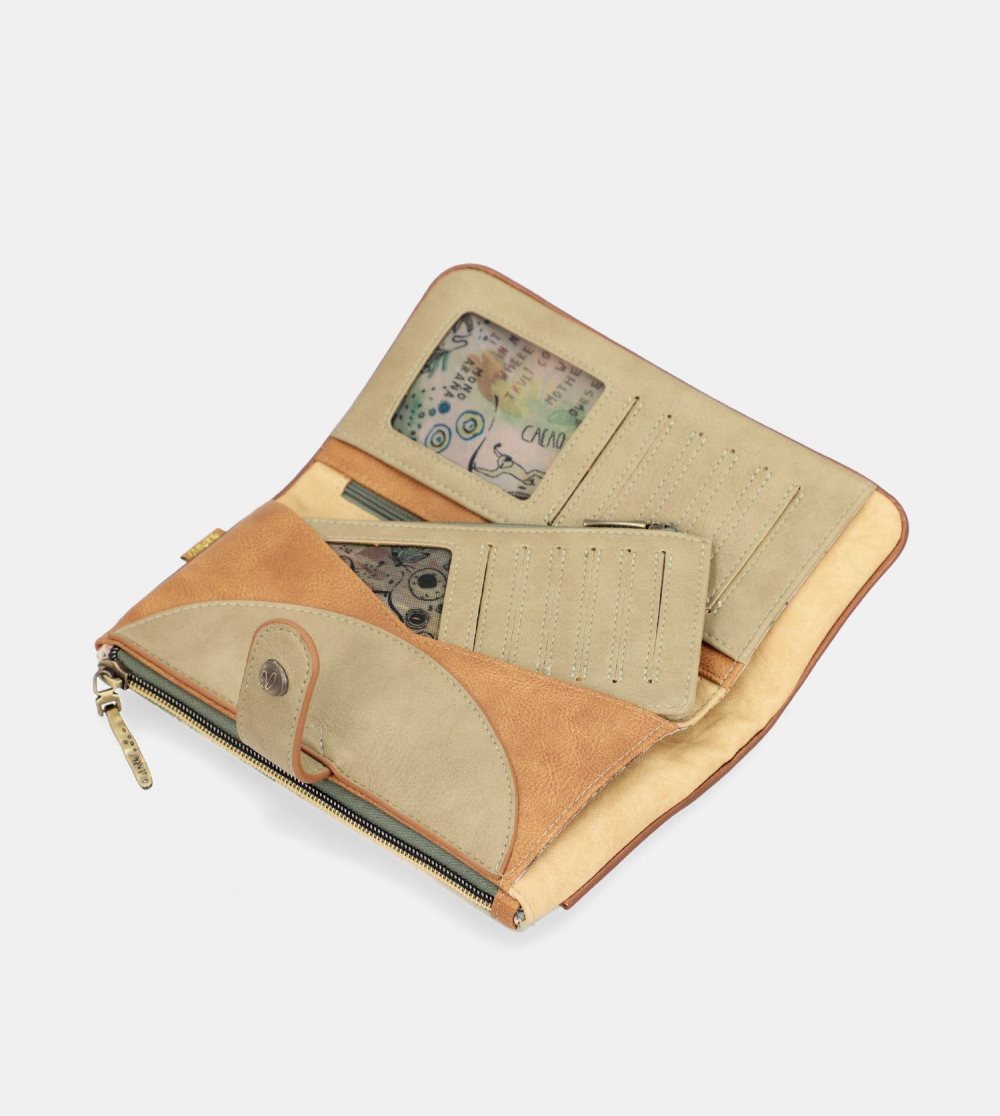 Portfele Anekke Amazonia Large Flexible Rfid Wallet Damskie | 351AZYIHK
