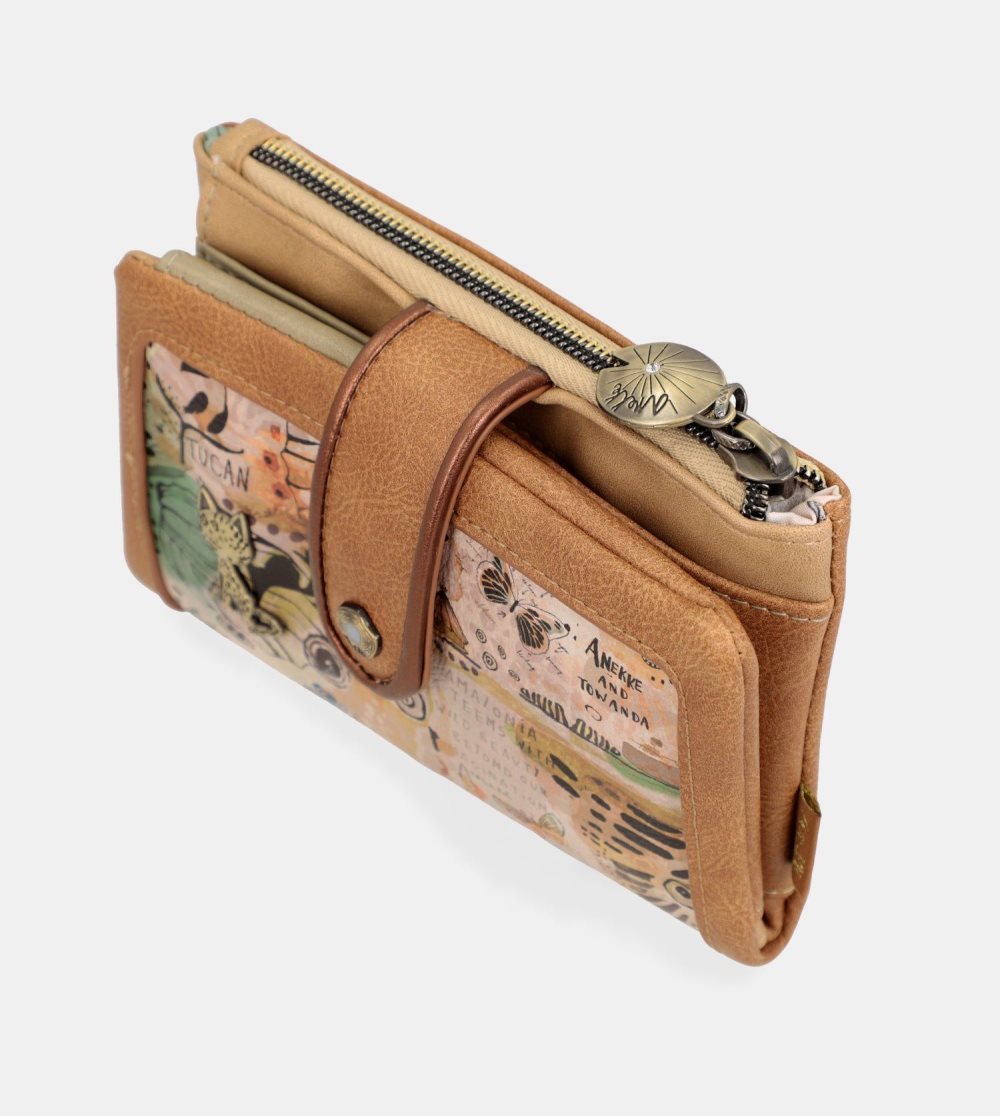Portfele Anekke Amazonia Medium Rfid Flexi Wallet Damskie | 157ZRMHBX