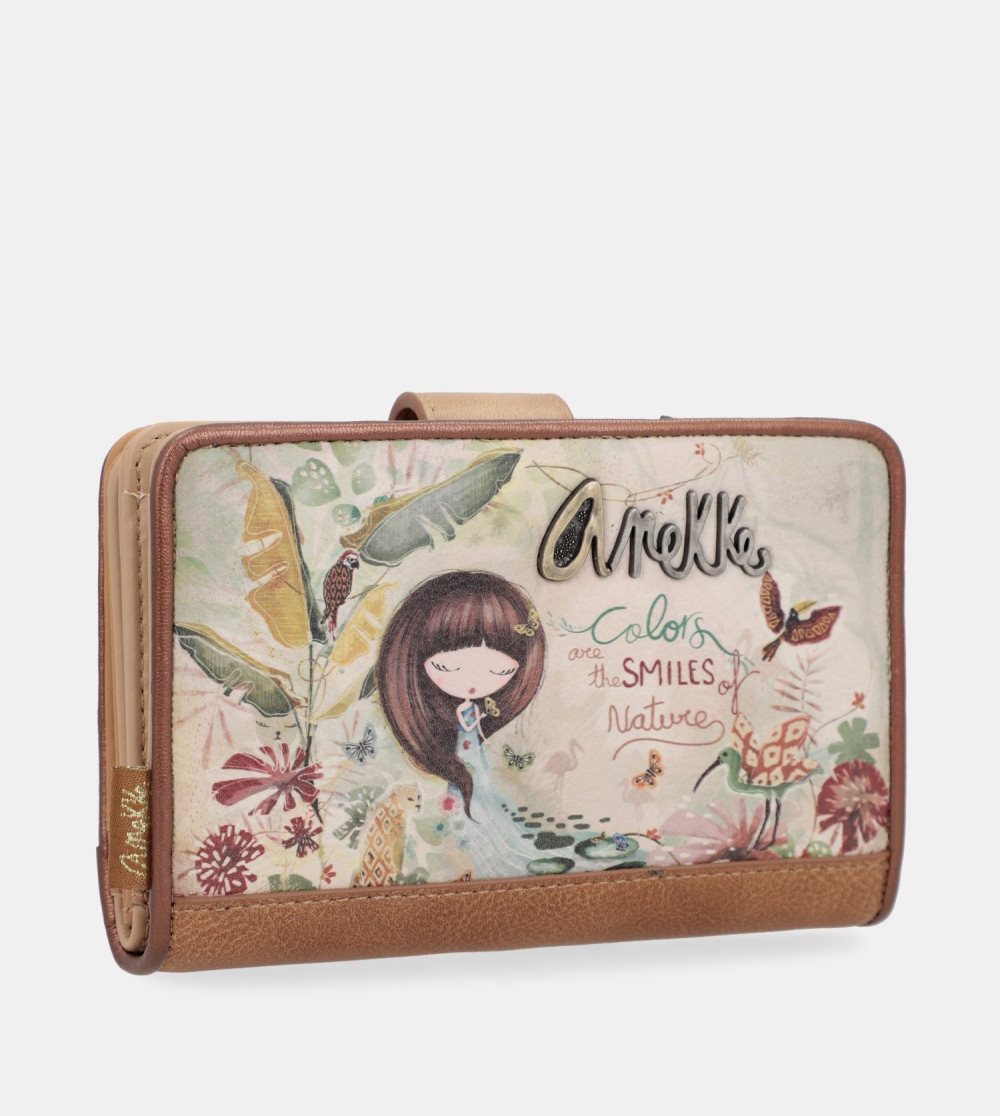 Portfele Anekke Amazonia Medium Rfid Wallet Damskie | 971KCVEOJ