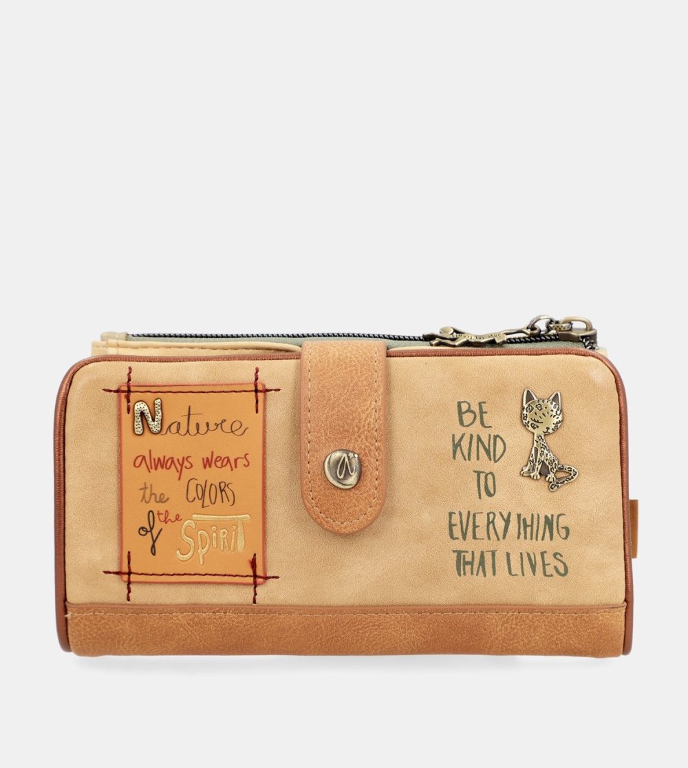 Portfele Anekke Amazonia Rfid Embossed Flexi Wallet Damskie | 185UOLPEX