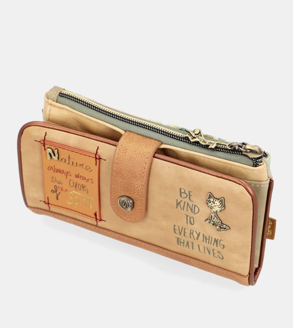 Portfele Anekke Amazonia Rfid Embossed Flexi Wallet Damskie | 185UOLPEX