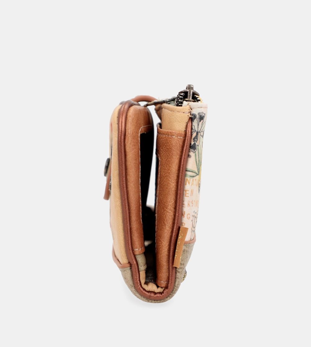 Portfele Anekke Butterfly Large Flexible Rfid Wallet Damskie | 340BYKVHG