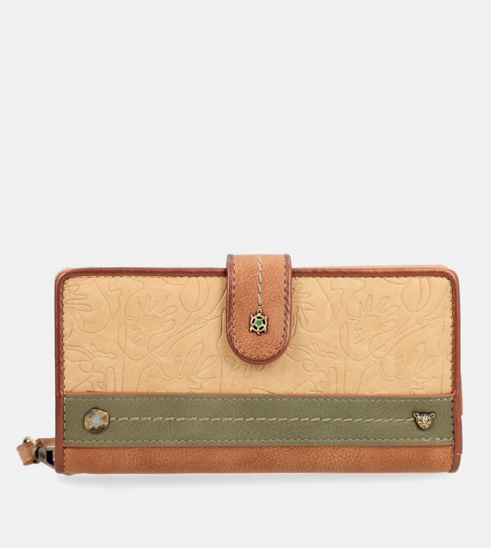 Portfele Anekke Butterfly Large Rfid Wallet Damskie | 476OXLSNK