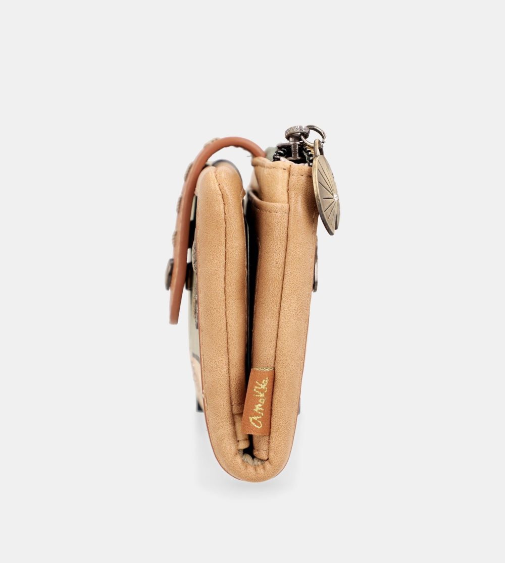 Portfele Anekke Butterfly Medium Flexible Rfid Wallet Damskie | 538MRELJN