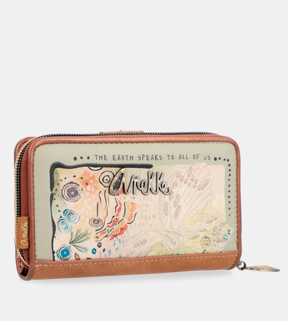 Portfele Anekke Butterfly Medium Rfid Wallet Damskie | 031FPVZID