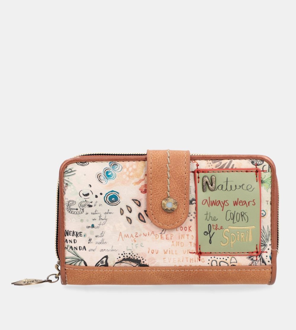 Portfele Anekke Butterfly Medium Rfid Wallet Damskie | 031FPVZID