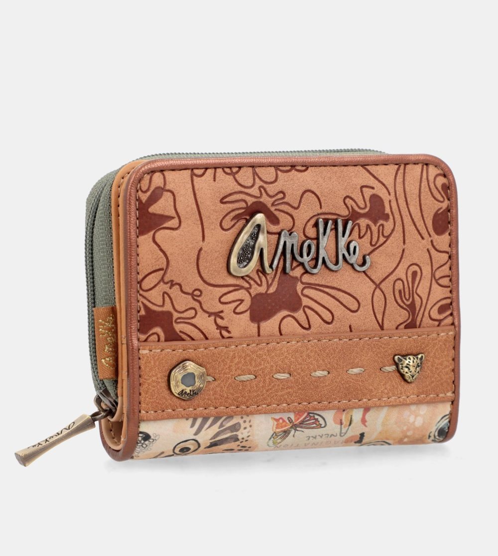 Portfele Anekke Butterfly Small Rfid Wallet Damskie | 759RWGXST