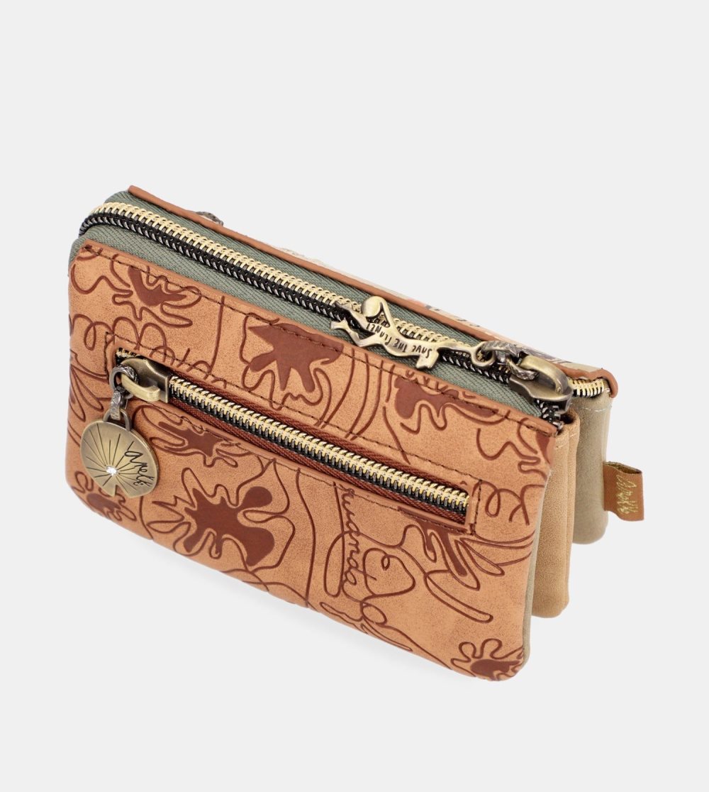 Portfele Anekke Butterfly Triple Compartment Coin Purse Damskie | 570LSYGDA