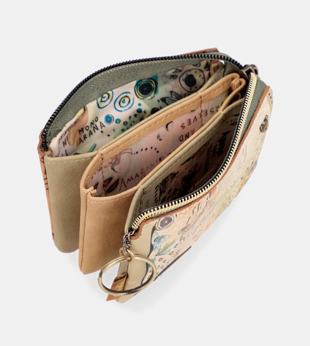 Portfele Anekke Butterfly Triple Compartment Coin Purse Damskie | 570LSYGDA