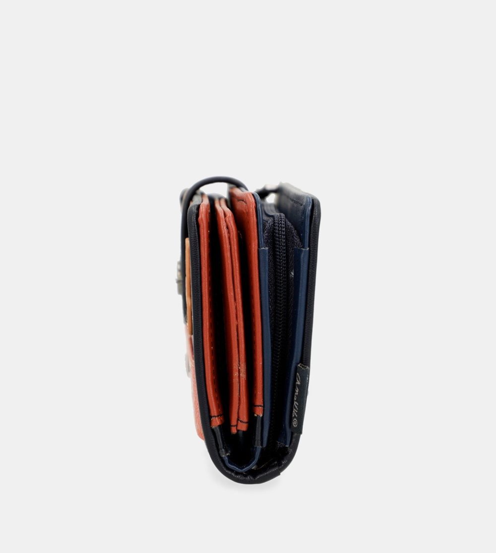 Portfele Anekke Contemporary Large Rfid Wallet Contemporary Damskie | 960HWKTAZ