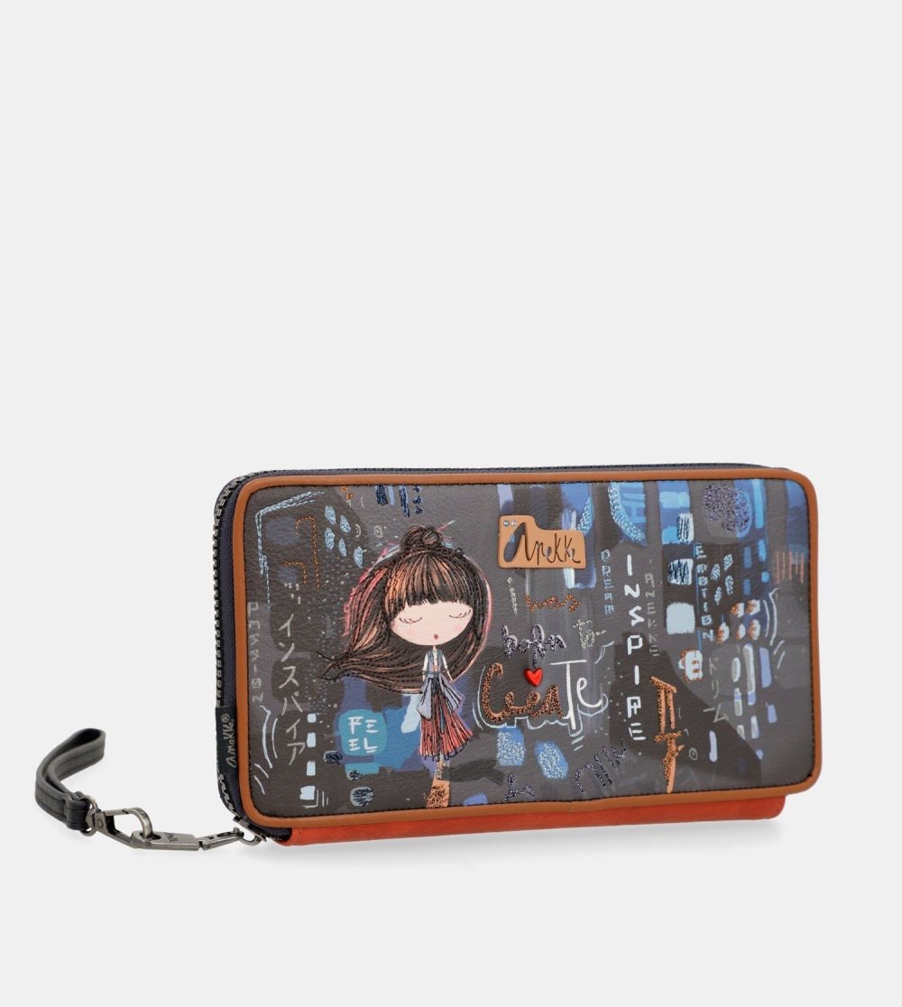Portfele Anekke Contemporary Rfid Passport Wallet Damskie | 849HTMOFP
