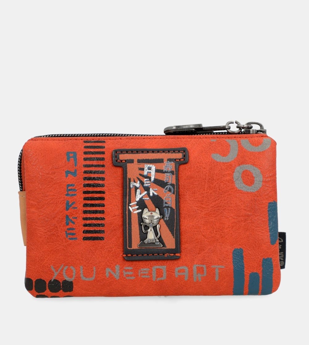 Portfele Anekke Contemporary Triple Compartment Wallet Damskie | 472AEOFIG