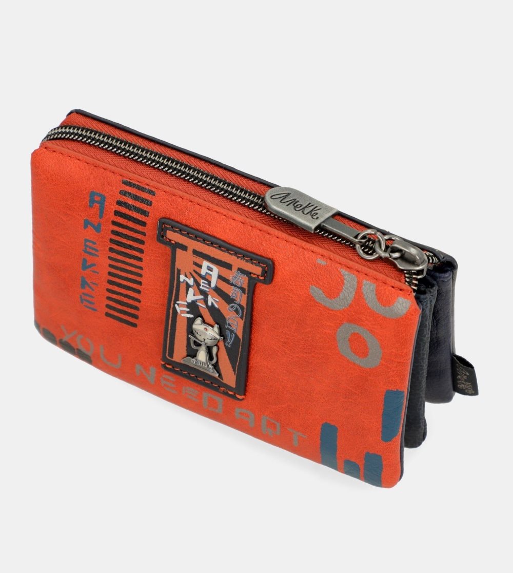 Portfele Anekke Contemporary Triple Compartment Wallet Damskie | 472AEOFIG