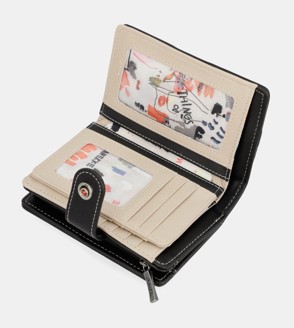 Portfele Anekke Energy Flexible White Wallet Damskie | 512ZCLBAV