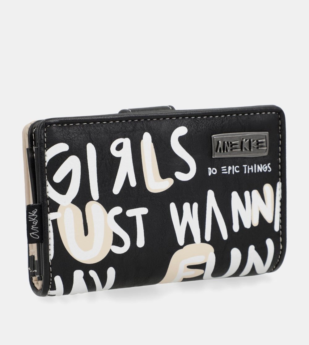 Portfele Anekke Energy Flexible White Wallet Damskie | 512ZCLBAV