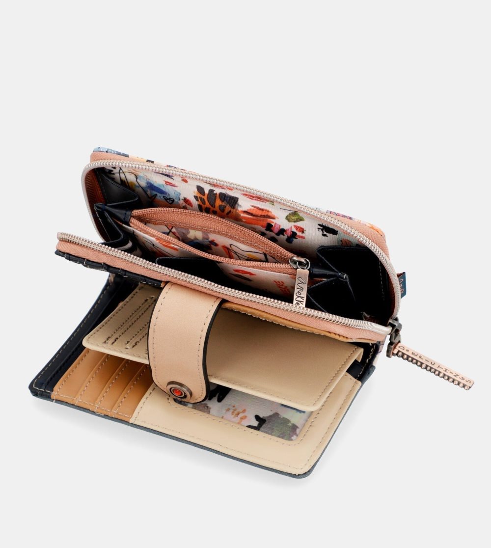 Portfele Anekke Fancy Medium Wallet Damskie | 857YLHOEG