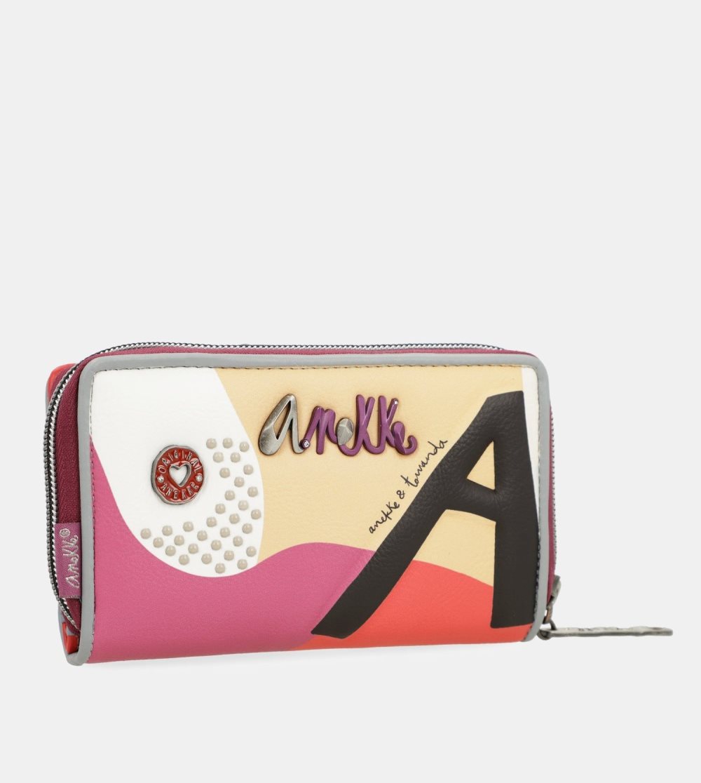 Portfele Anekke Fashion Medium Rfid Wallet Damskie | 602YMJAQF