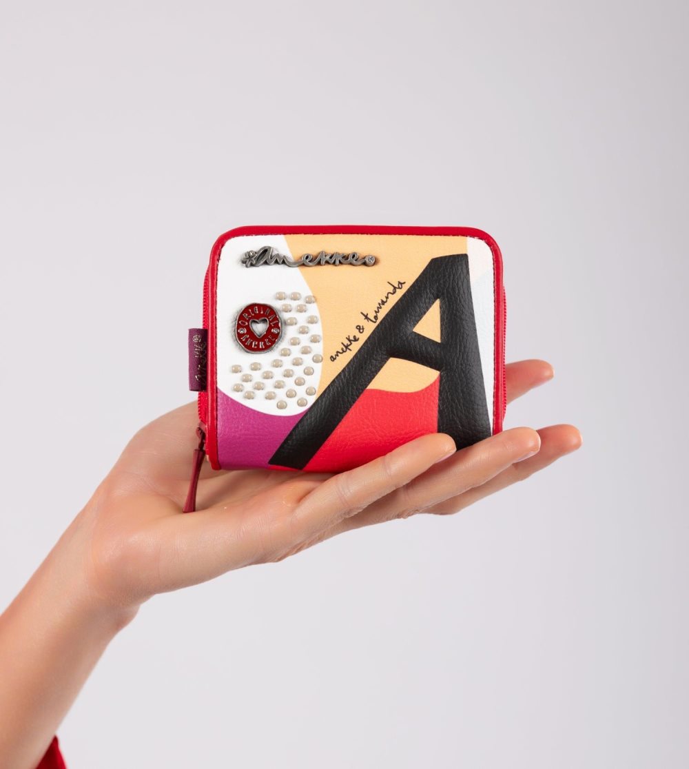 Portfele Anekke Fashion Small Rfid Wallet Damskie | 145TLSDRX