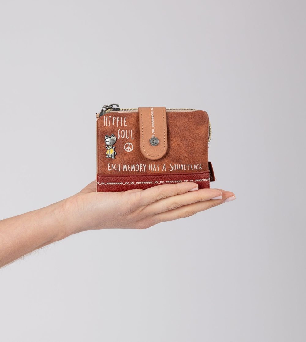 Portfele Anekke Flowers Small Rfid Wallet Damskie | 209ROYXEW