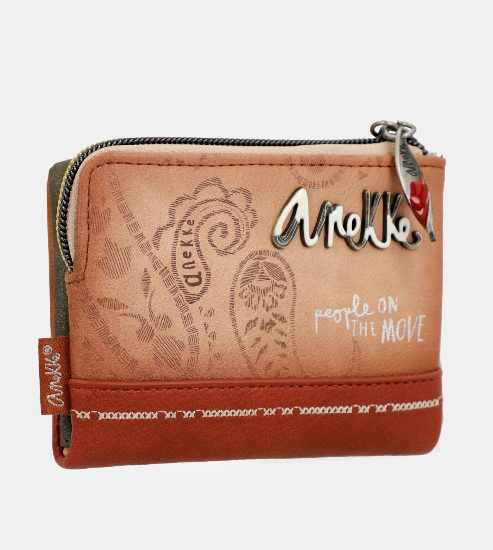 Portfele Anekke Flowers Small Rfid Wallet Damskie | 209ROYXEW