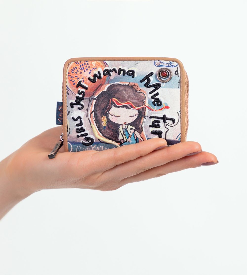 Portfele Anekke Fun & Music Small Wallet Damskie | 860VFILOS